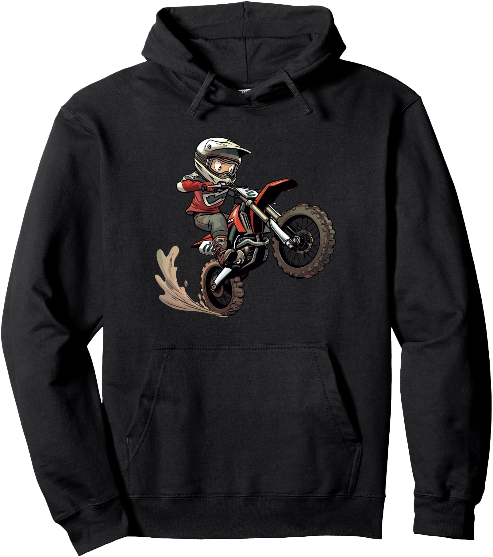 Exclusive Motocross And Dirt Bike Dirt Bike Hoodie - Graphic Print Unisex - T-Shirt, Sweatshirt, Hoodie