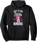 Handcrafted Just Who Loves Anime Teen T-Shirt - Unique Graphic Unisex - T-Shirt, Sweatshirt, Hoodie