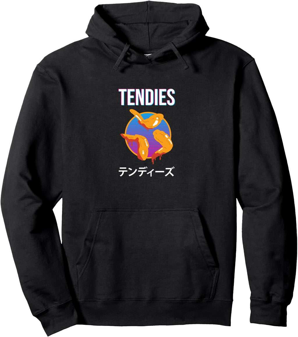 Exclusive Vaporwave Tendies Chicken Tenders T-Shirt - Graphic Print Unisex - T-Shirt, Sweatshirt, Hoodie