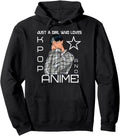 Just Who Loves K Pop And Anime T-Shirt - Casual Everyday Wear Men Women - T-Shirt, Sweatshirt, Hoodie