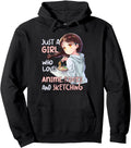 Just Who Loves Anime Ramen And Sketching T-Shirt - Minimalist Print Unisex - T-Shirt, Sweatshirt, Hoodie