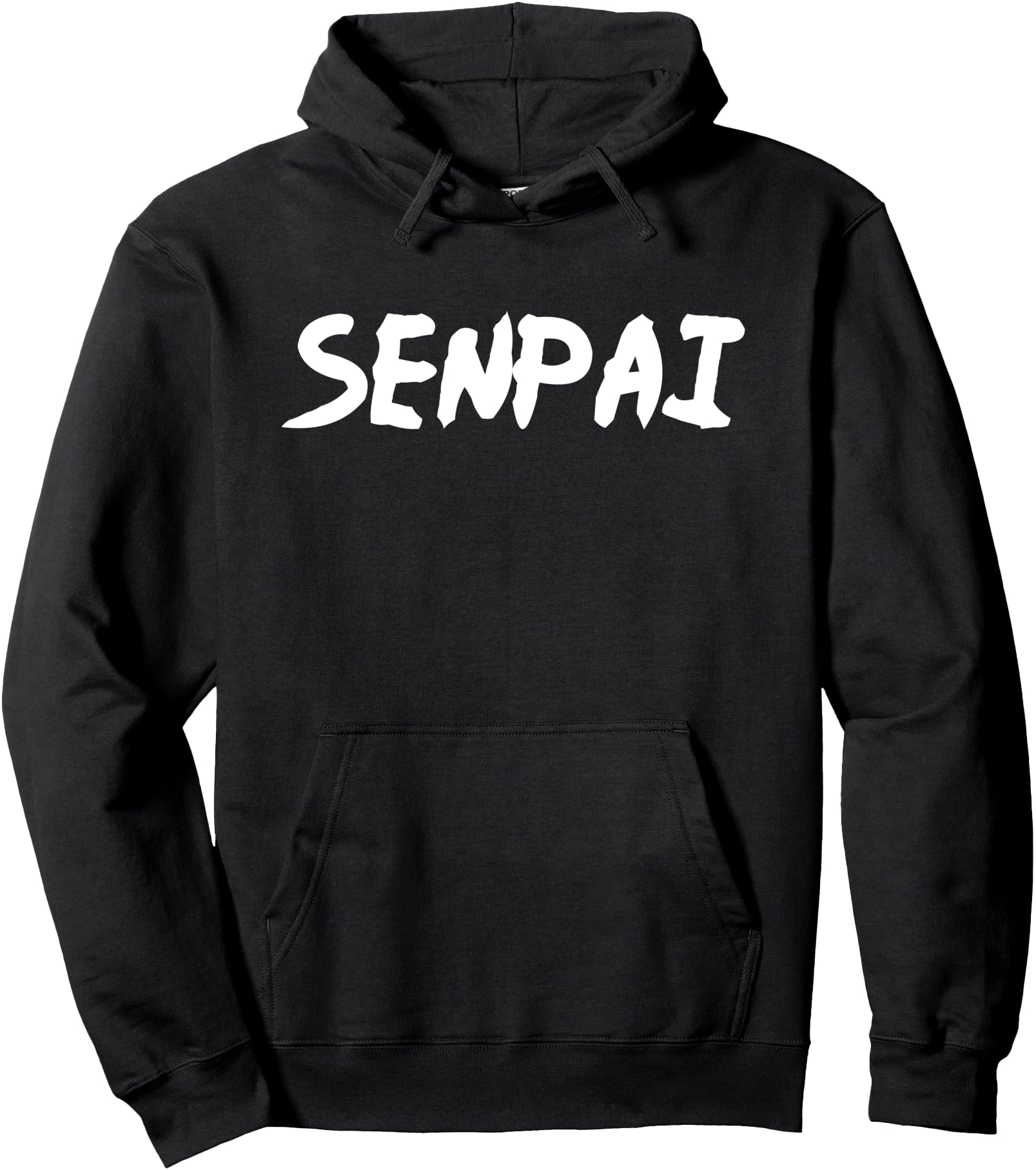Senpai Manga Anime Hooded Artist Hoodie - Minimalist Print Unisex - T-Shirt, Sweatshirt, Hoodie