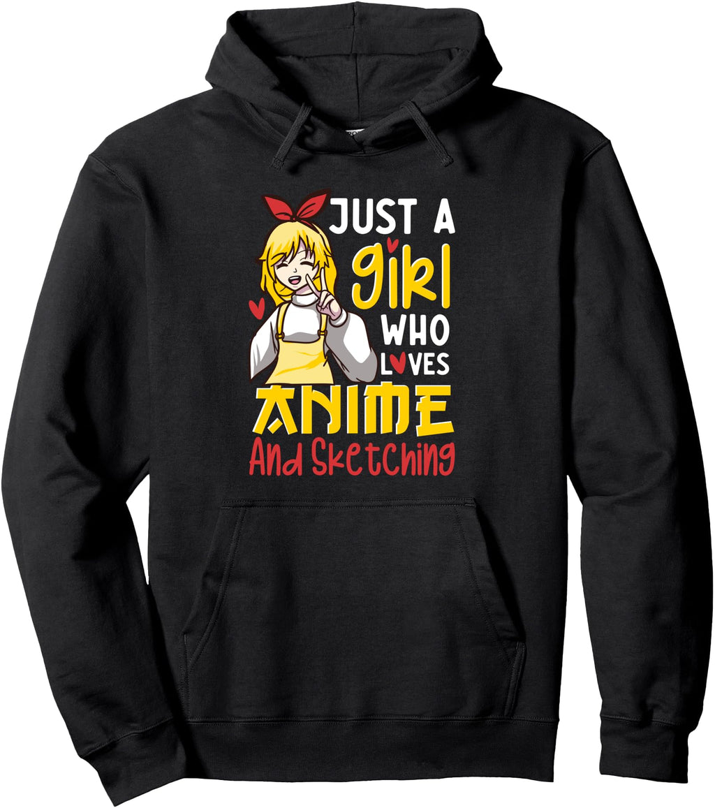 Exclusive Just Who Loves Anime And T-Shirt - Fun Novelty Design Unisex - T-Shirt, Sweatshirt, Hoodie