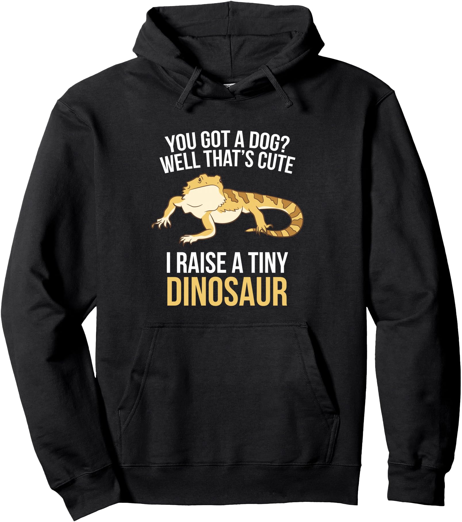 Authentic Bearded Dragon Owner I Hoodie - Aesthetic Graphic for Adults - T-Shirt, Sweatshirt, Hoodie