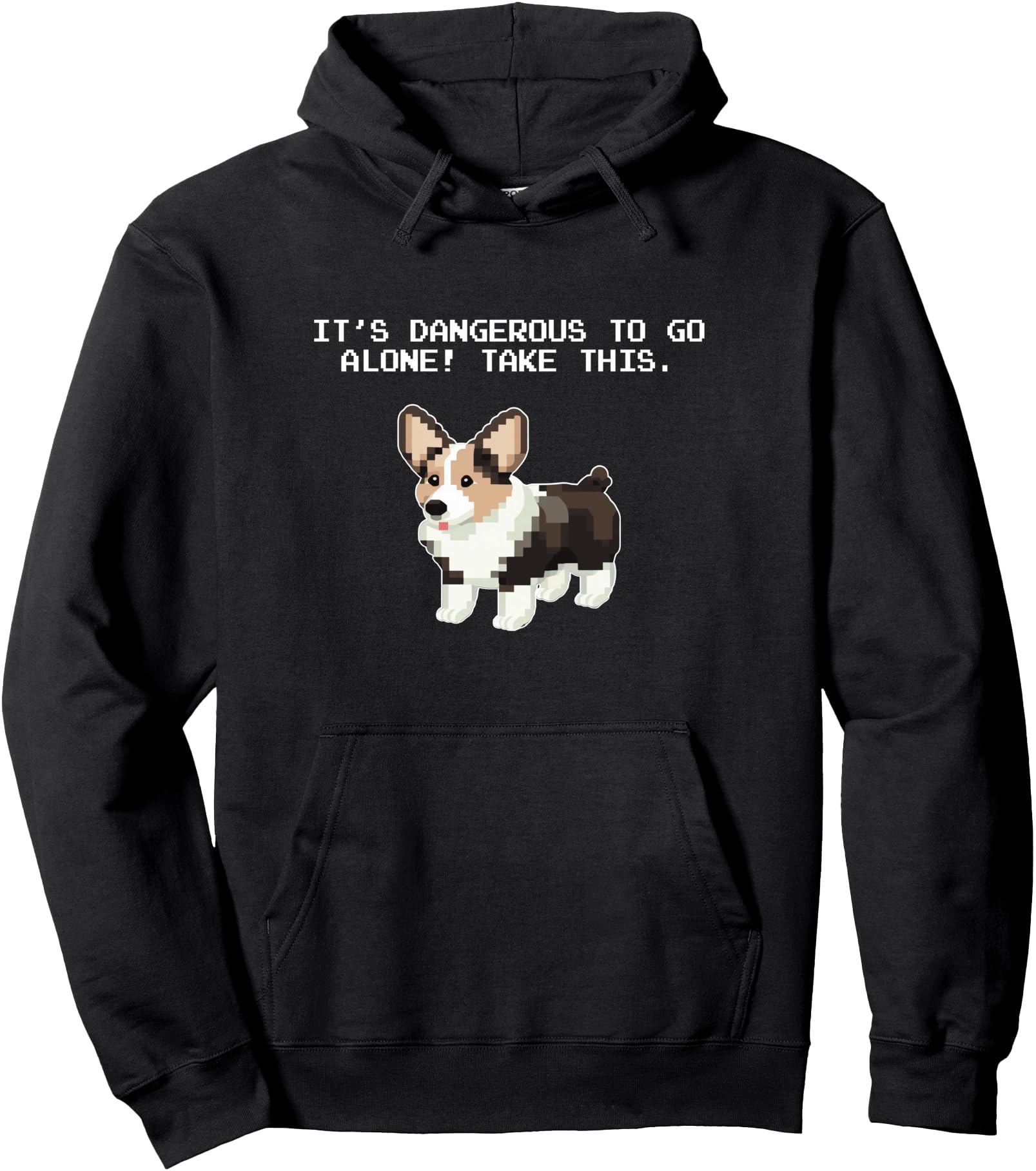 Authentic Video Gamer Black Hoodie - Fun Novelty Design for Adults - T-Shirt, Sweatshirt, Hoodie