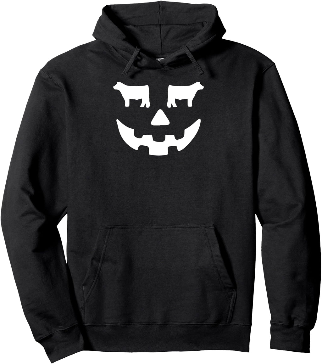 Pumpkin Cow Show Show Steer Halloween Rare T-Shirt - Graphic Print Unisex - T-Shirt, Sweatshirt, Hoodie