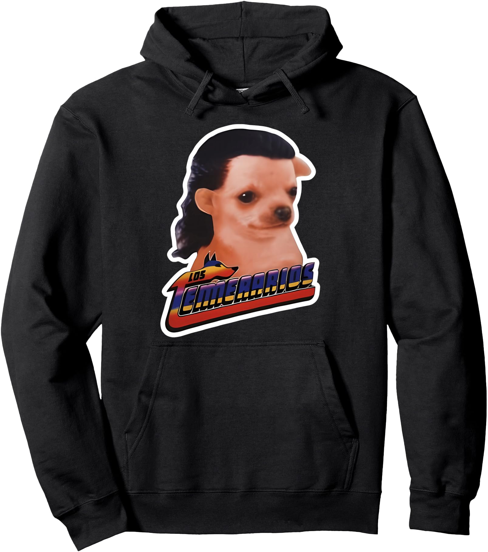 Los Temerarios Dog Chihuahua Rare Hoodie - Aesthetic Graphic Men Women - T-Shirt, Sweatshirt, Hoodie