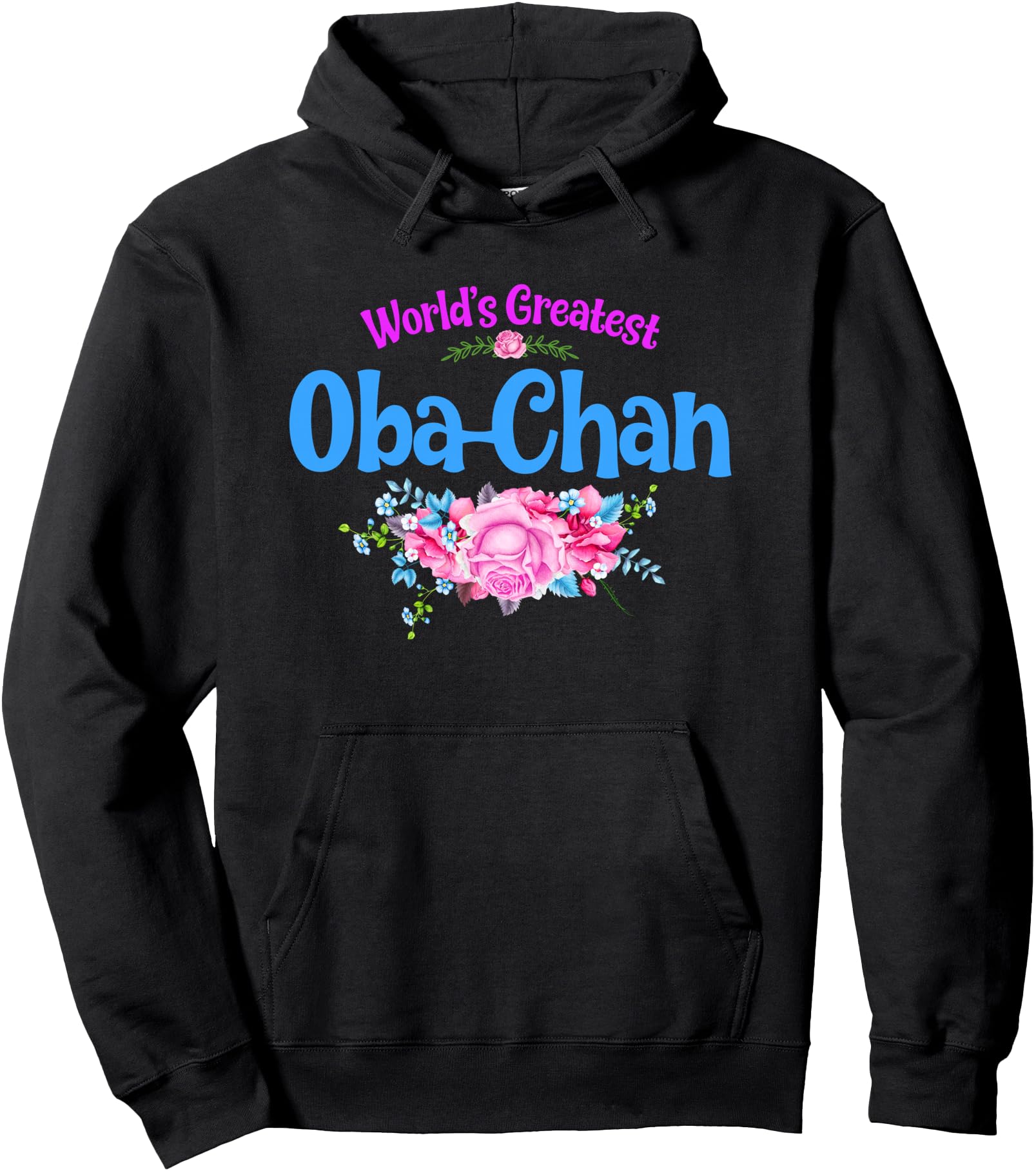 Handcrafted World S Greatest Oba Chan Hoodie - Minimalist Print Unisex - T-Shirt, Sweatshirt, Hoodie