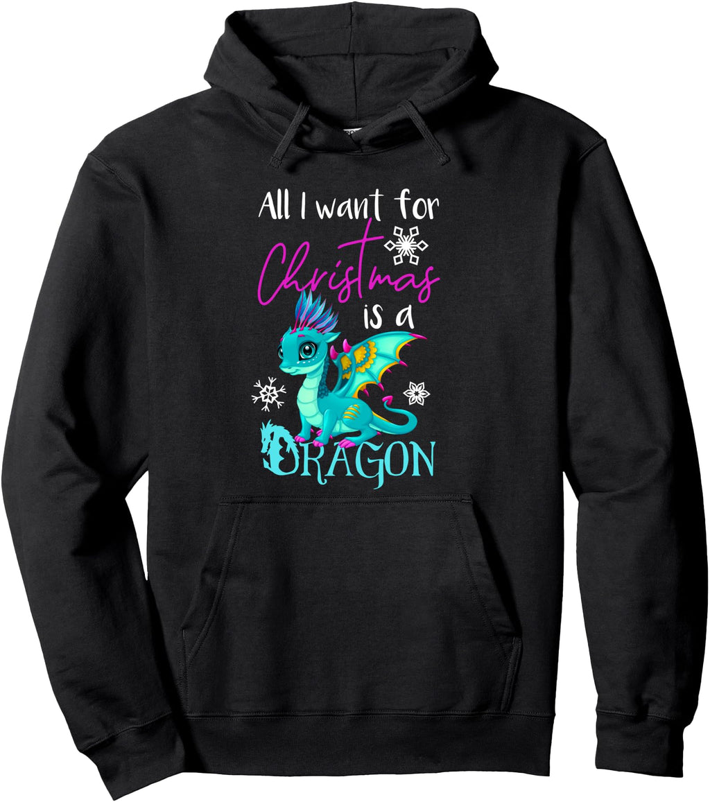 Anime All I Want Is Dragon Rare Sweatshirt - Minimalist Print Unisex - T-Shirt, Sweatshirt, Hoodie