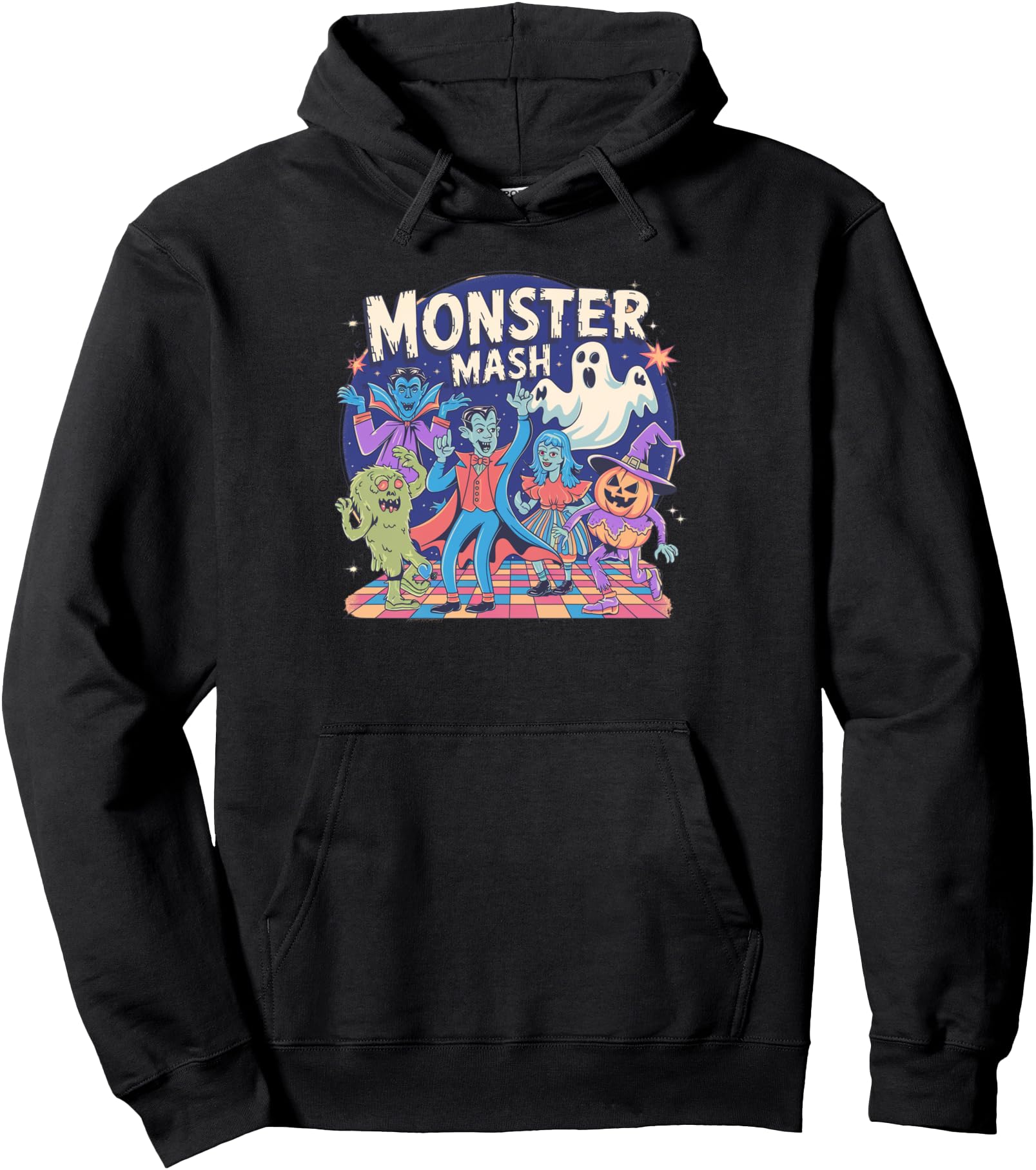 Handcrafted Monster Mash Halloween T-Shirt - Unique Graphic Men Women - T-Shirt, Sweatshirt, Hoodie