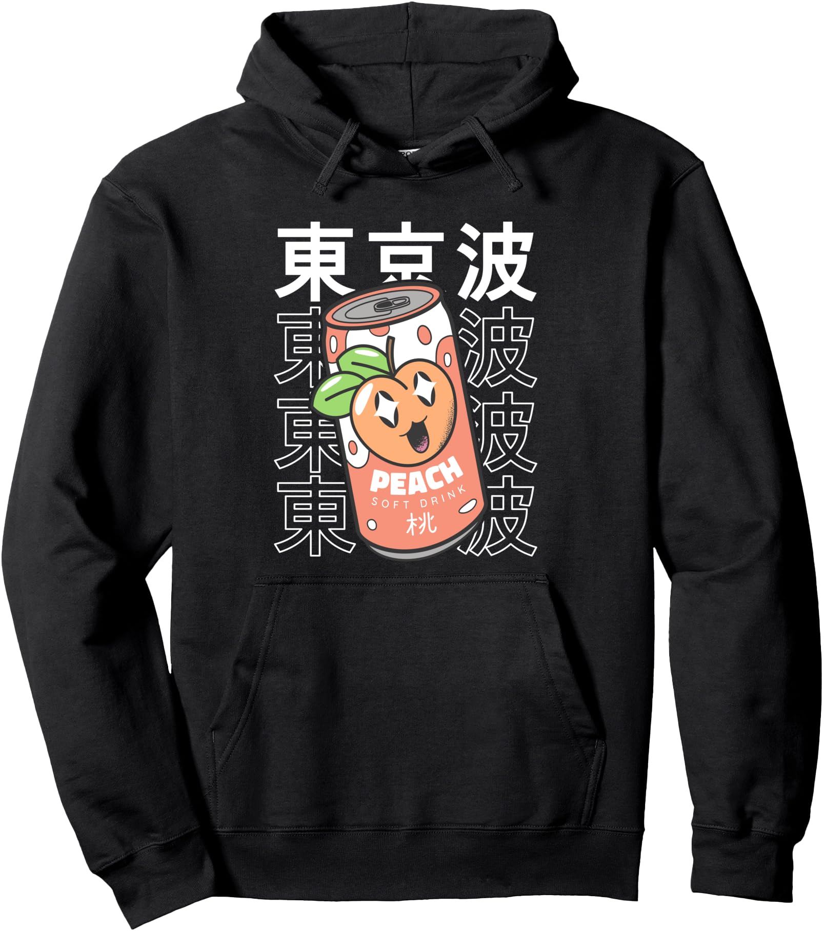 Exclusive Kawaii Peach Soda Can T-Shirt - Casual Everyday Wear Unisex - T-Shirt, Sweatshirt, Hoodie