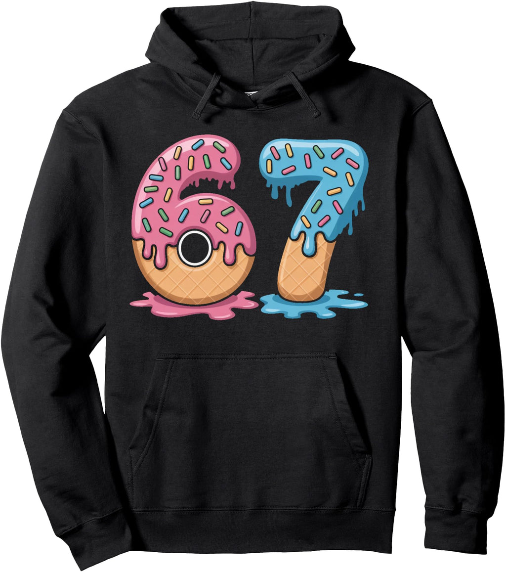 Original Ice Cream 67 Number 67Th Sweatshirt - Novelty Apparel Men Women - T-Shirt, Sweatshirt, Hoodie