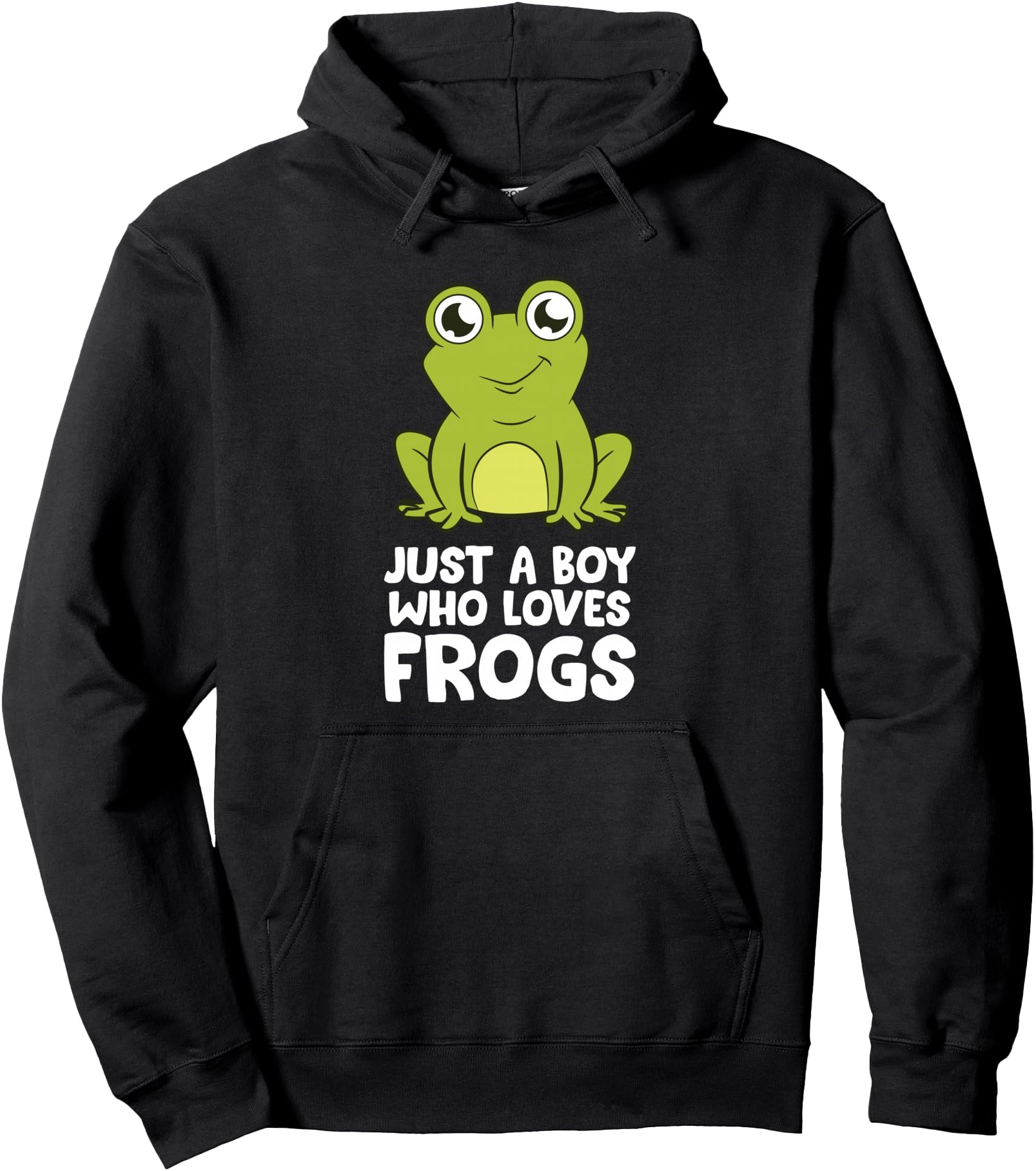Handcrafted Frog Catcher Just Who Hoodie - Fun Novelty Design for Adults - T-Shirt, Sweatshirt, Hoodie