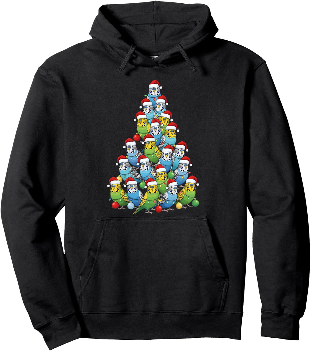 Handcrafted Budgie Ornaments Hoodie - Casual Everyday Wear for Adults - T-Shirt, Sweatshirt, Hoodie
