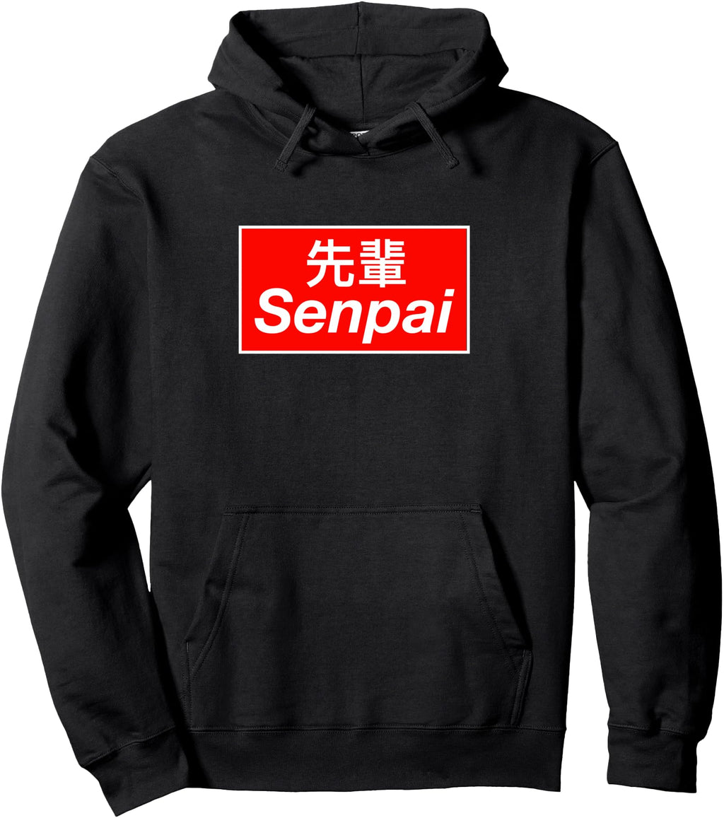 Handcrafted Senpai Japanese Anime Sweatshirt - Custom Art Print for Adults - T-Shirt, Sweatshirt, Hoodie