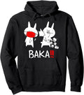Handcrafted Baka Idiot Japanese Anime T-Shirt - Unique Graphic Men Women - T-Shirt, Sweatshirt, Hoodie