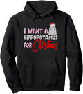Authentic I Want Hippopotamus Hippo Sweatshirt - Graphic Print Men Women - T-Shirt, Sweatshirt, Hoodie