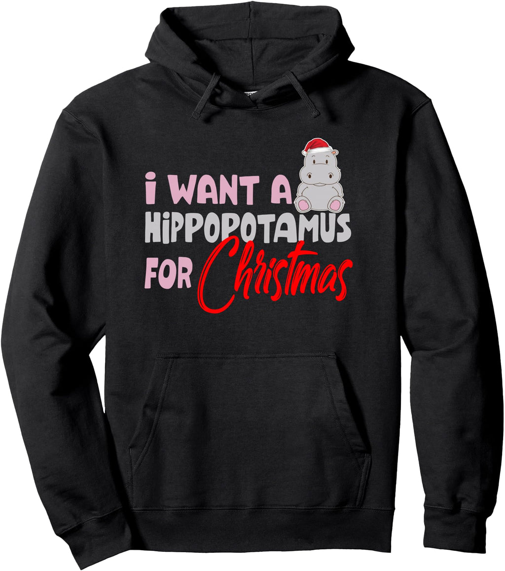 Original I Want Hippopotamus Hippo Sweatshirt - Trendy Graphic Unisex - T-Shirt, Sweatshirt, Hoodie