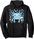 Authentic Blue Axolotl Kawaii Sweatshirt - Unique Graphic for Adults - T-Shirt, Sweatshirt, Hoodie