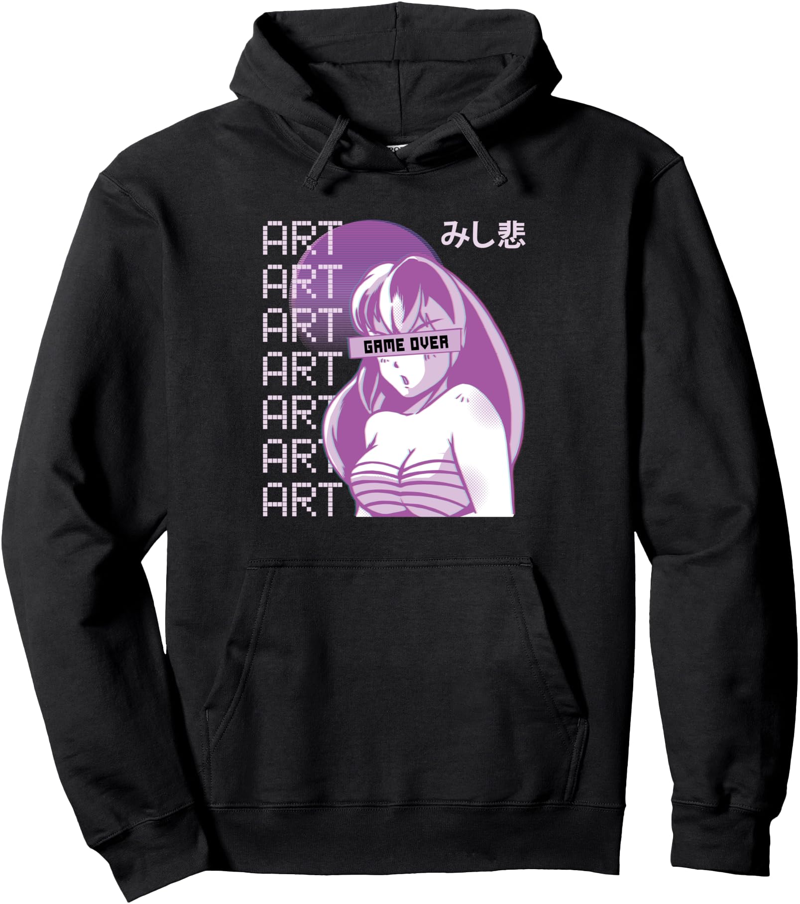 Authentic Japanese Sad Vaporwave Anime T-Shirt - Novelty Apparel Men Women - T-Shirt, Sweatshirt, Hoodie