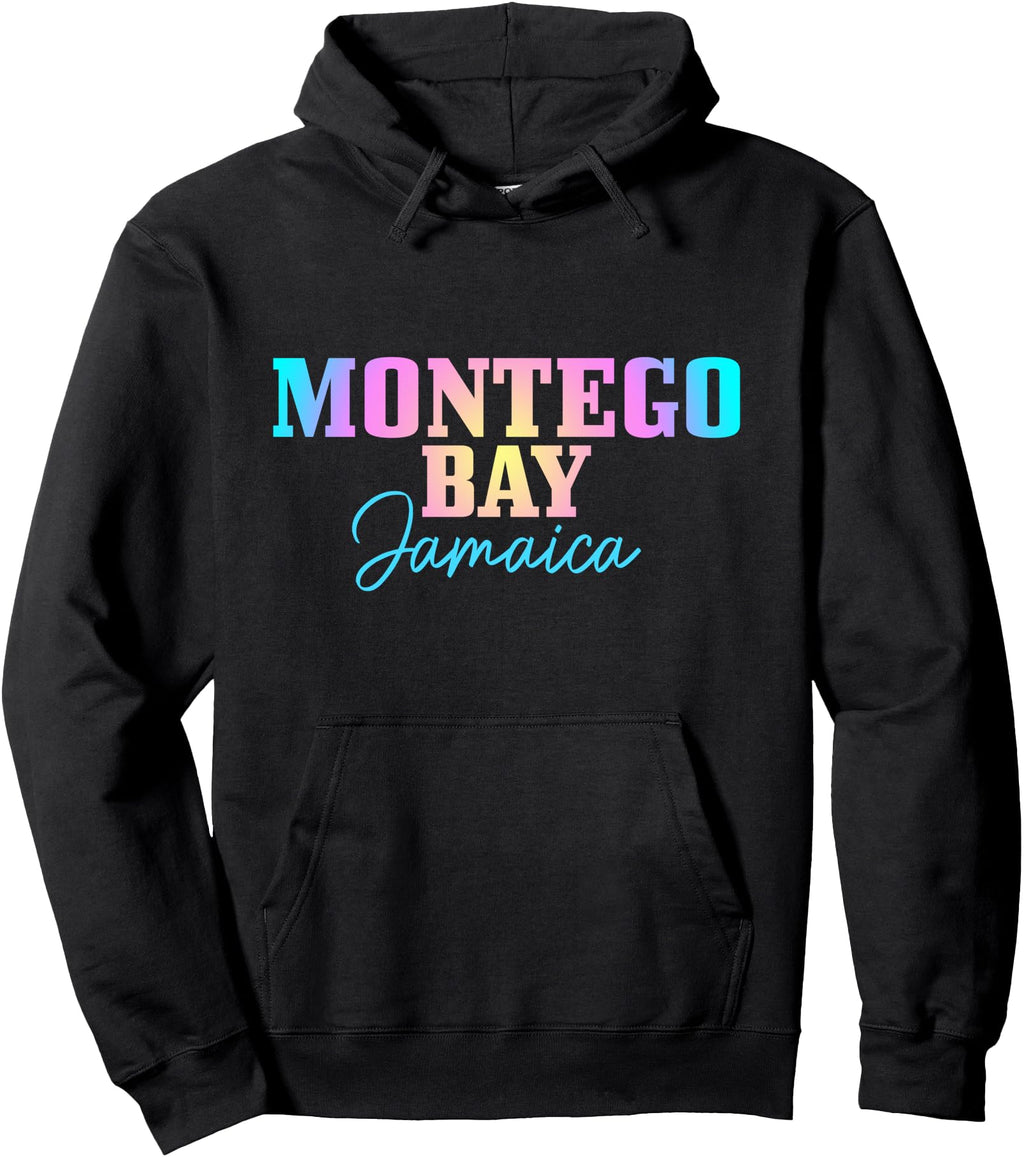 Montego Bay Jamaica Tie Dye Vacation Sweatshirt - Trendy Graphic Unisex - T-Shirt, Sweatshirt, Hoodie