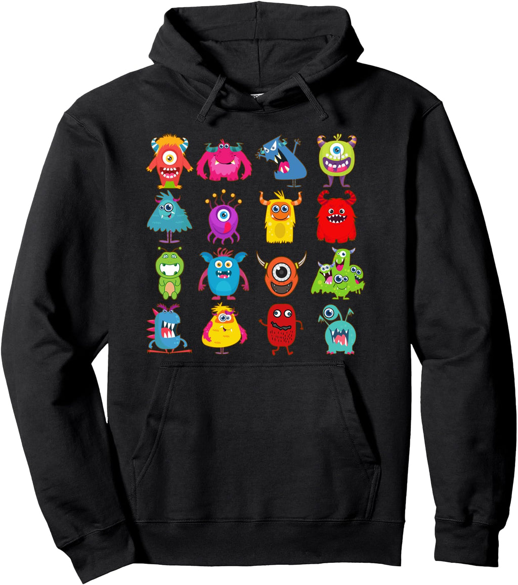 Cartoon Monster Creature Set T-Shirt - Streetwear Style Unisex - T-Shirt, Sweatshirt, Hoodie