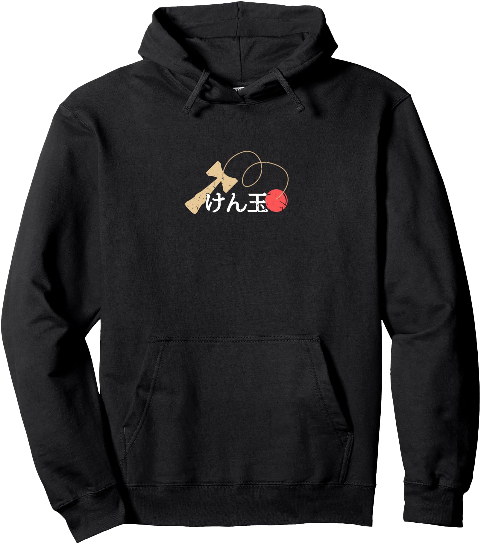 Handcrafted Kendama Japanese Letters Hoodie - Streetwear Style Men Women - T-Shirt, Sweatshirt, Hoodie