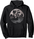 Authentic Bigfoot Loch Ness Monster Hoodie - Trendy Graphic Men Women - T-Shirt, Sweatshirt, Hoodie