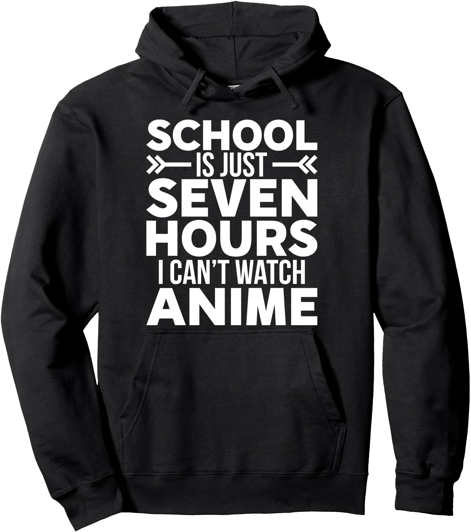 Original School Is Just Seven Hours I T-Shirt - Minimalist Print Men Women - T-Shirt, Sweatshirt, Hoodie
