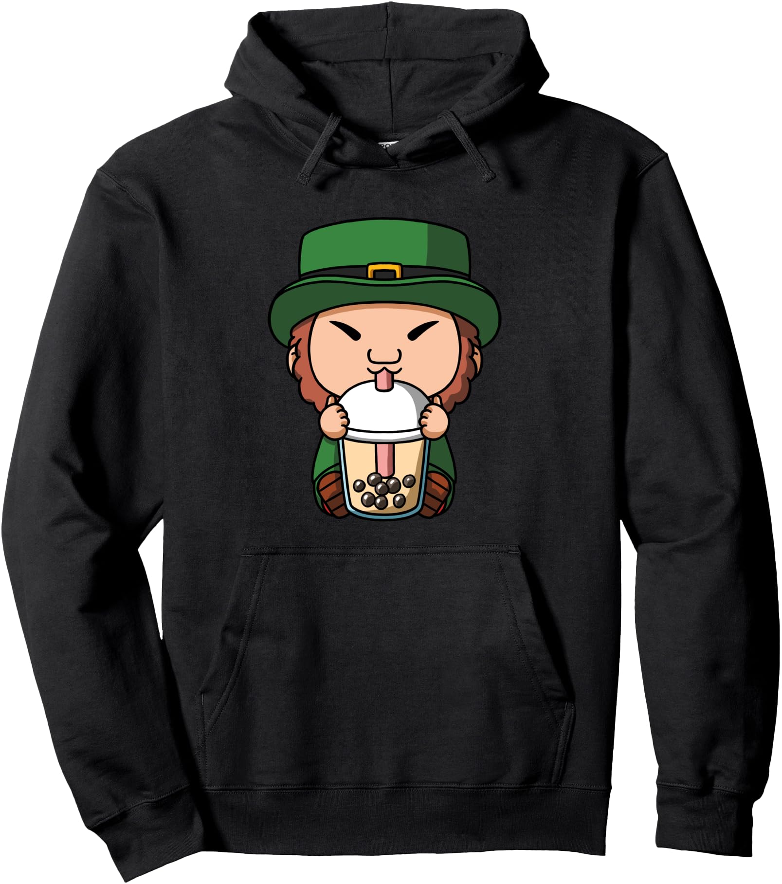 Authentic St Patricks Day Leprechaun T-Shirt - Graphic Print for Adults - T-Shirt, Sweatshirt, Hoodie