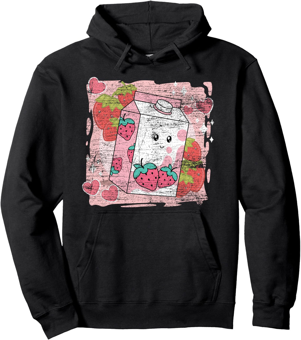 Original Kawaii Anime Milk Shake T-Shirt - Custom Art Print Men Women - T-Shirt, Sweatshirt, Hoodie
