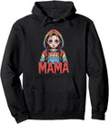 Authentic Creepy Mama Horror Doll Spooky Hoodie - Unique Graphic Unisex - T-Shirt, Sweatshirt, Hoodie