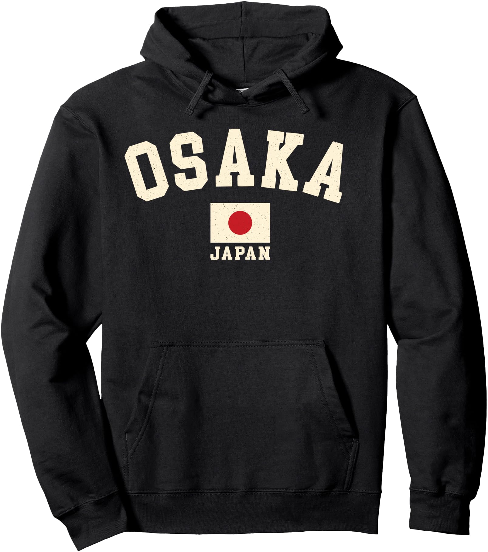 Exclusive Osaka Japan Japanese Flag Hoodie - Novelty Apparel for Adults - T-Shirt, Sweatshirt, Hoodie