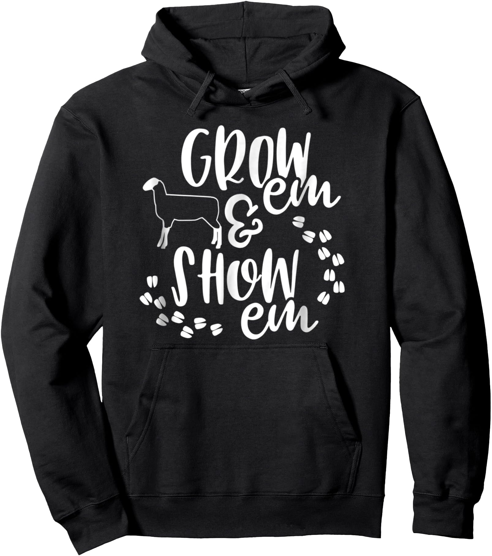 Exclusive Sheep Showing Livestock T-Shirt - Custom Art Print for Adults - T-Shirt, Sweatshirt, Hoodie