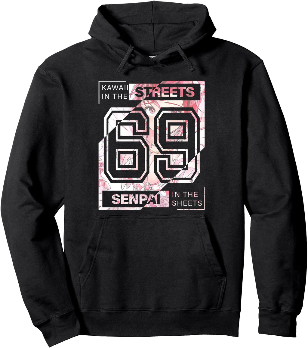 Exclusive Kawaii Streets Senpai T-Shirt - Aesthetic Graphic Men Women - T-Shirt, Sweatshirt, Hoodie