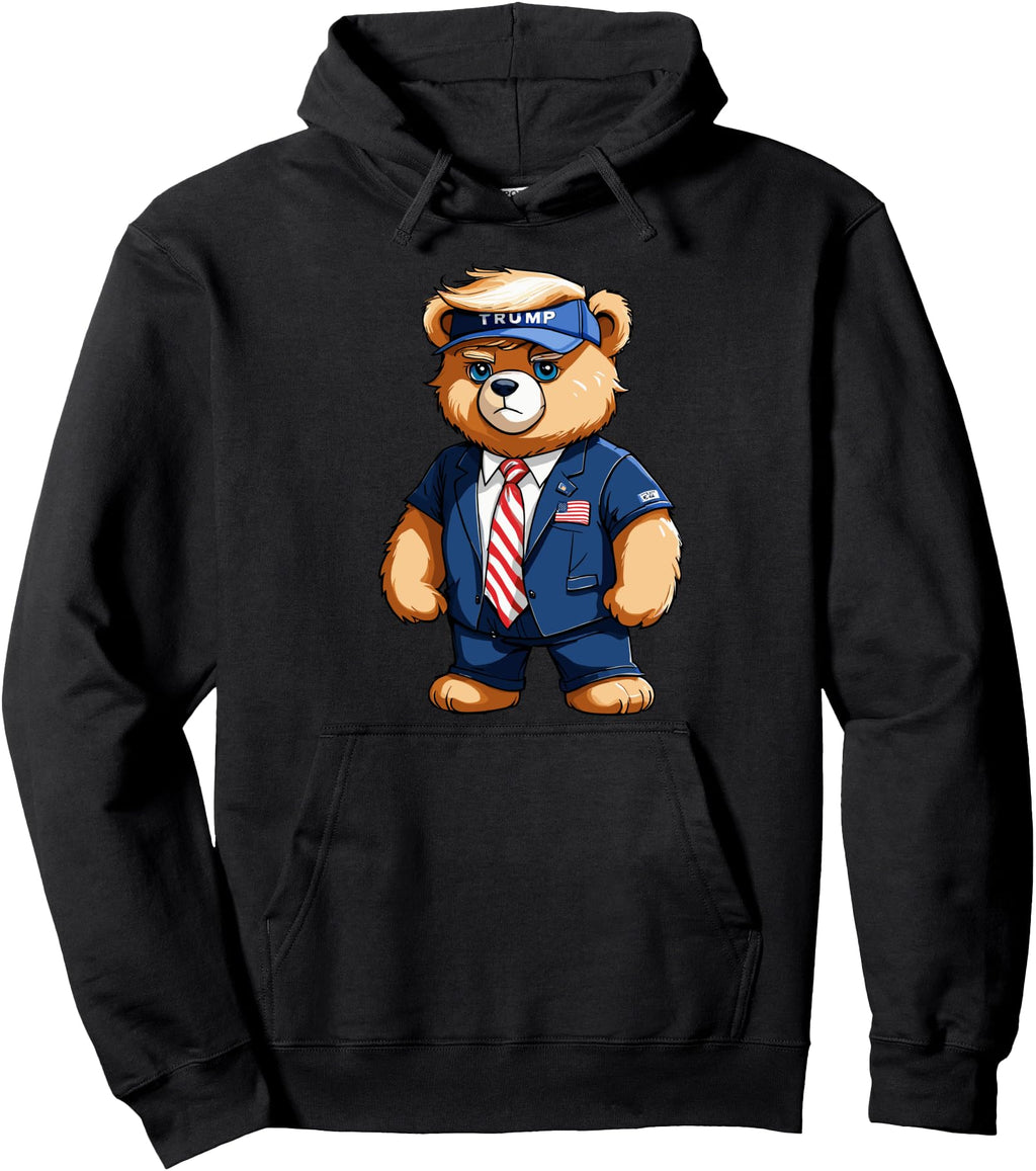 Trump Teddy Bear Usa Flag Patriot T-Shirt - Unique Graphic Men Women - T-Shirt, Sweatshirt, Hoodie