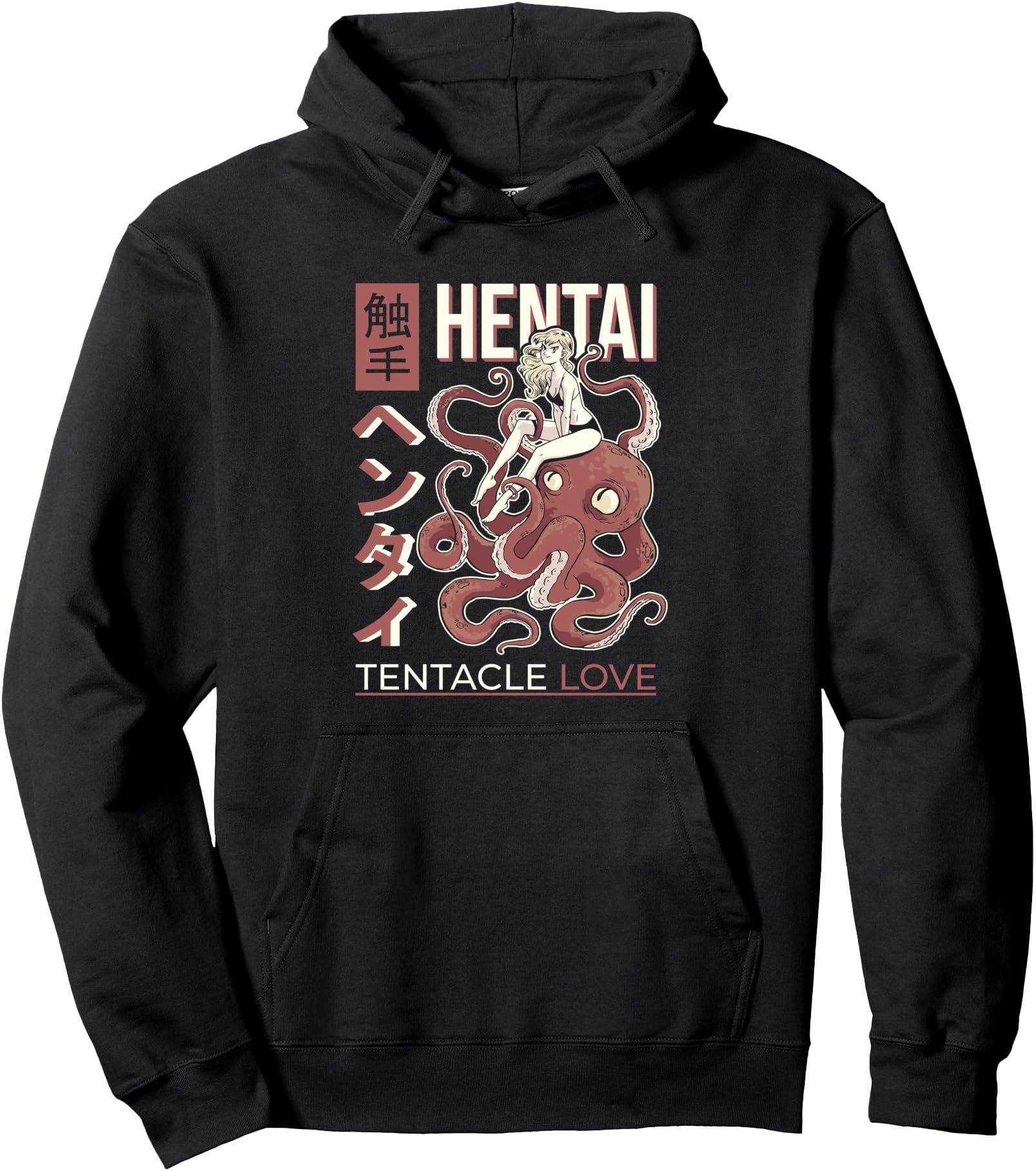 Exclusive Anime Tentacle Japan Sweatshirt - Aesthetic Graphic Men Women - T-Shirt, Sweatshirt, Hoodie
