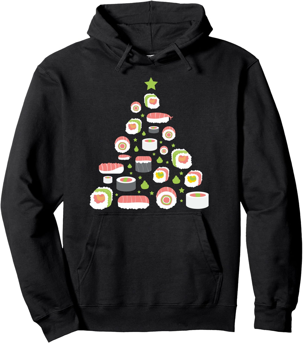 Exclusive Sushi Tree Japanese Rolls Sweatshirt - Graphic Print for Adults - T-Shirt, Sweatshirt, Hoodie
