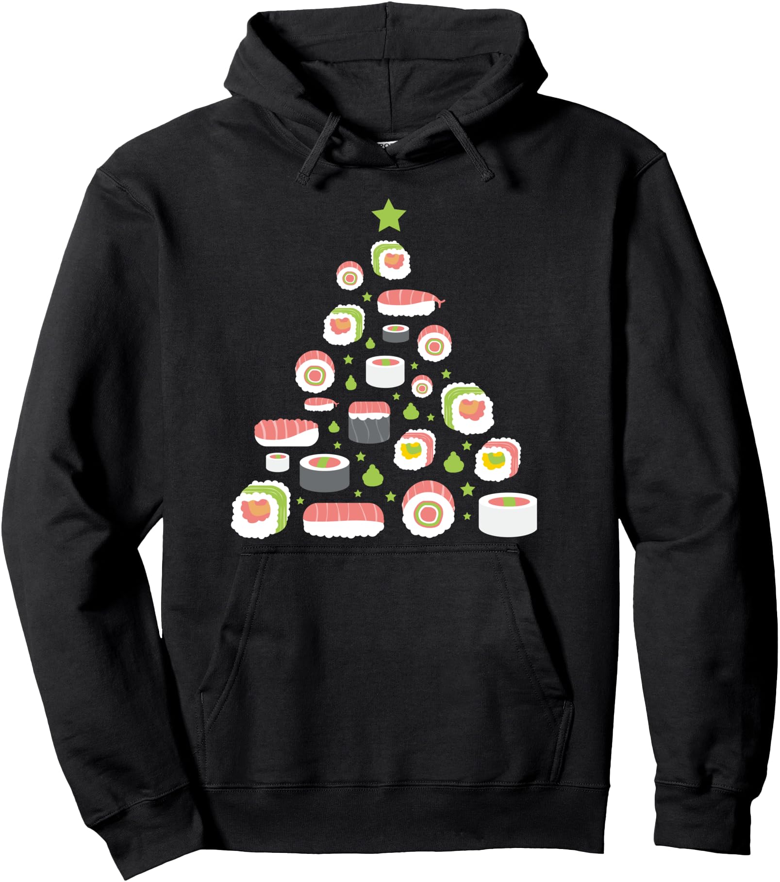Exclusive Sushi Tree Japanese Rolls Sweatshirt - Graphic Print for Adults - T-Shirt, Sweatshirt, Hoodie