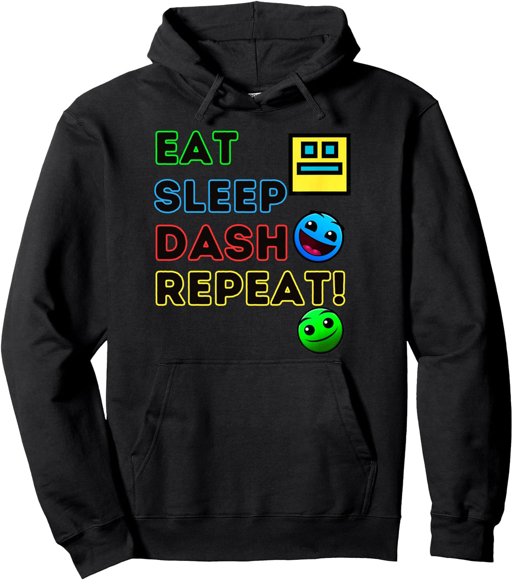 Exclusive Eat Sleep Dash Repeat Video T-Shirt - Aesthetic Graphic Unisex - T-Shirt, Sweatshirt, Hoodie
