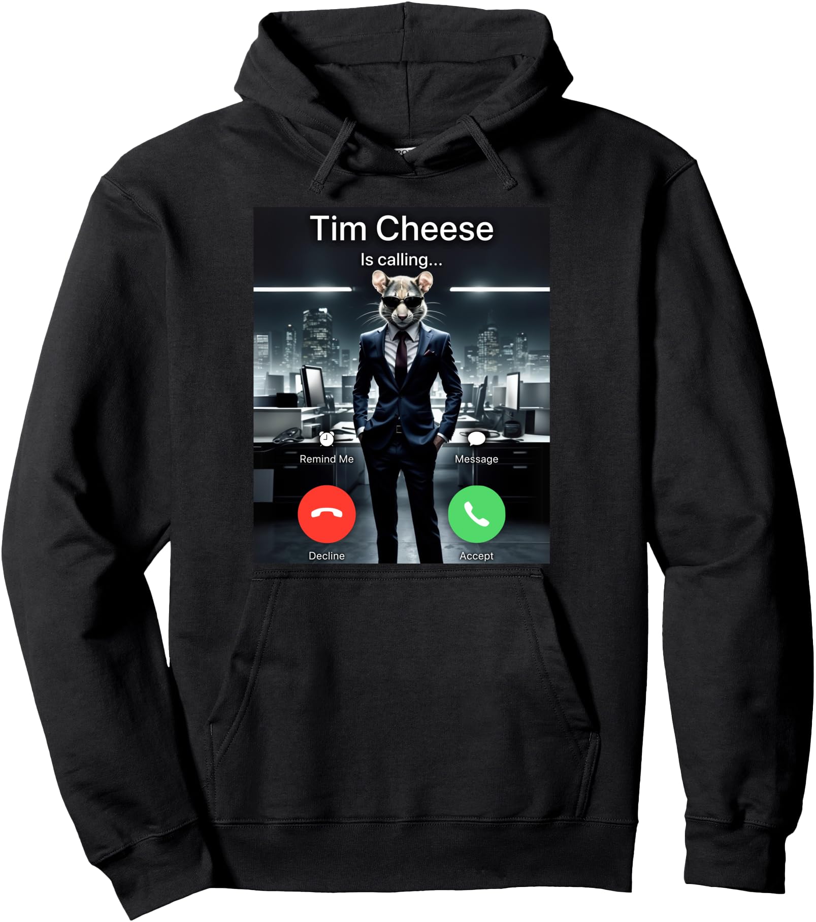 Authentic Tim Cheese Is Calling Artist T-Shirt - Minimalist Print Unisex - T-Shirt, Sweatshirt, Hoodie