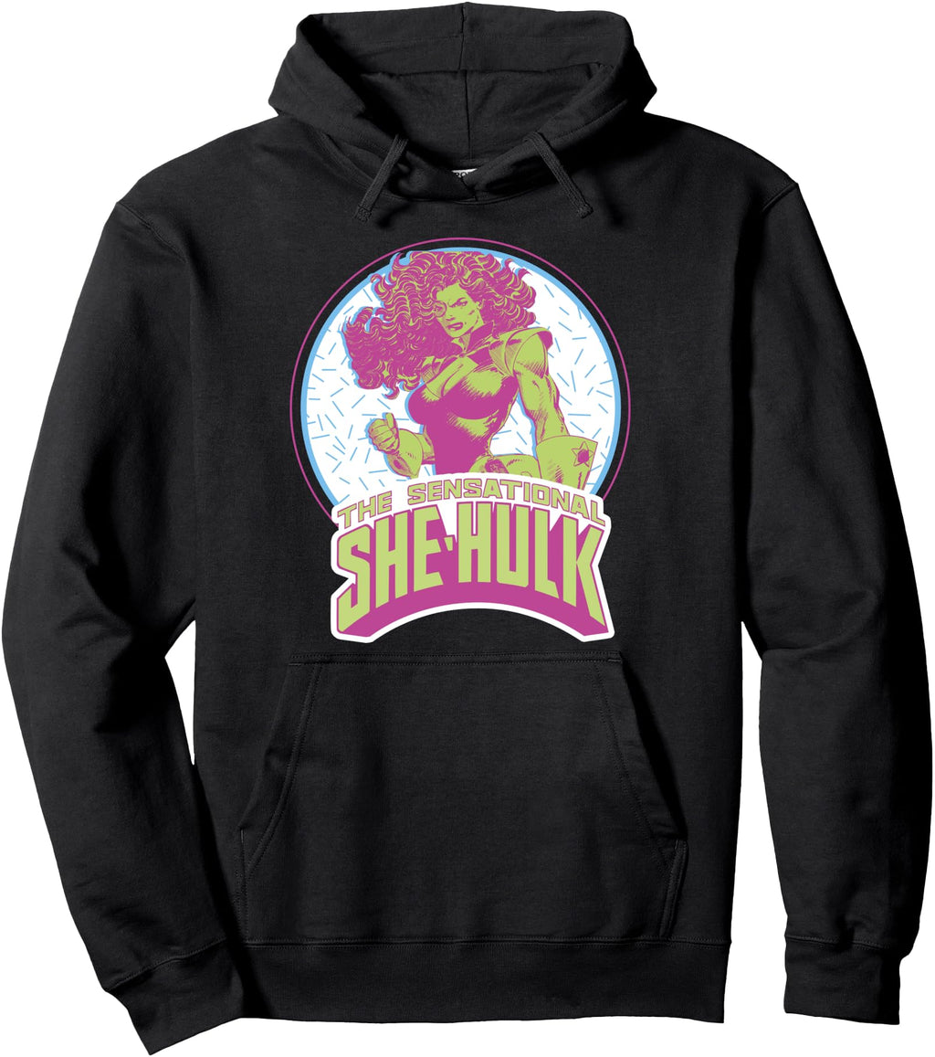 Handcrafted Marvel Sensational She Hulk Hoodie - Trendy Graphic for Adults - T-Shirt, Sweatshirt, Hoodie