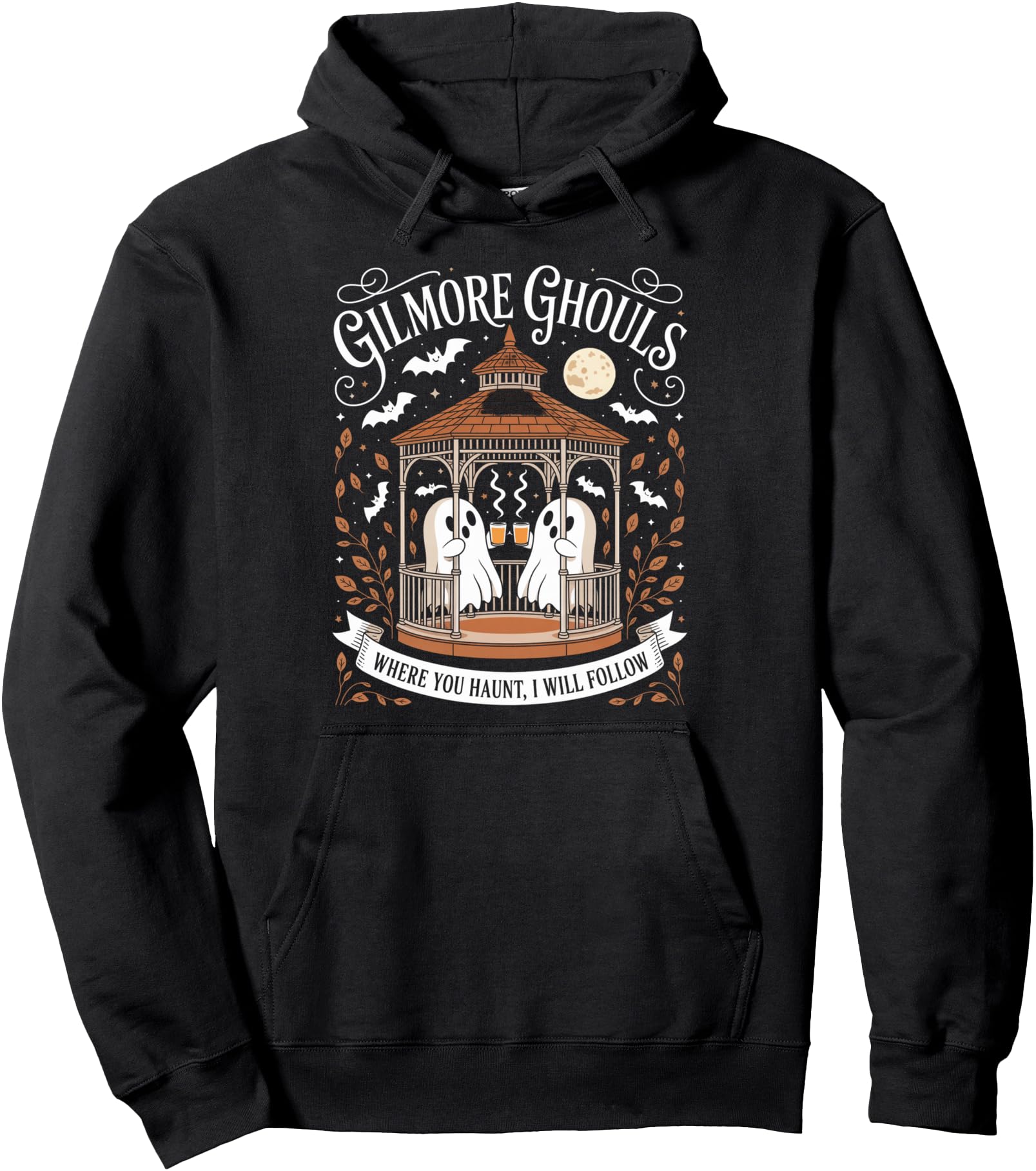Exclusive Gilmore Ghouls Where You Haunt Hoodie - Aesthetic Graphic Unisex - T-Shirt, Sweatshirt, Hoodie