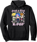 Handcrafted K Pop Just Who Loves K Hoodie - Casual Everyday Wear Unisex - T-Shirt, Sweatshirt, Hoodie