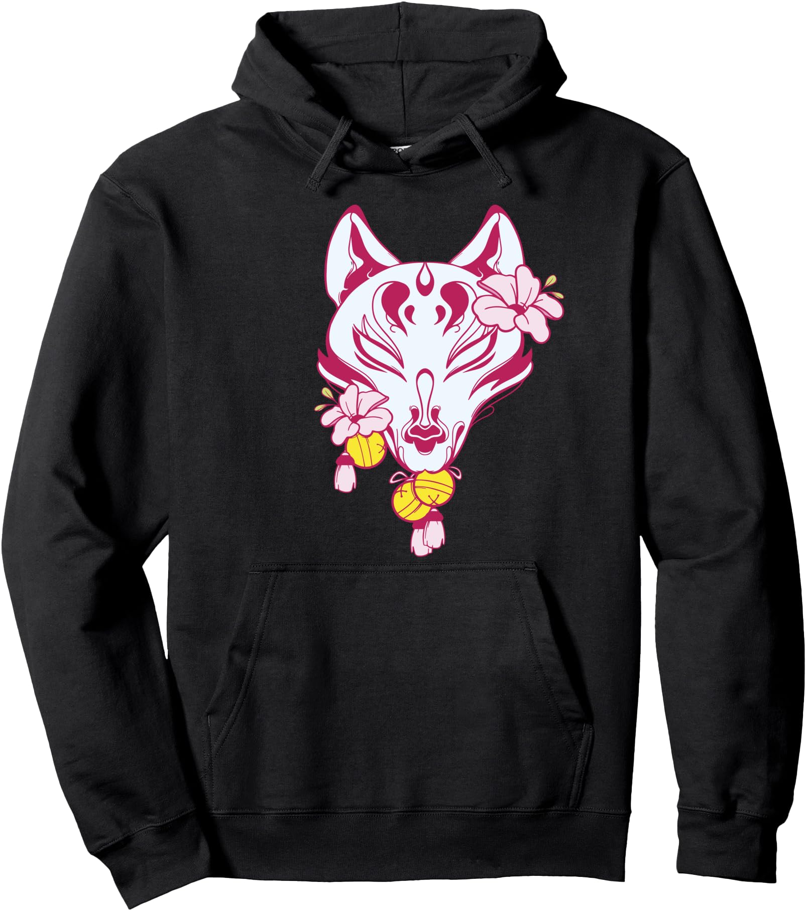 Exclusive Japan Kitsune Mask Japanese T-Shirt - Graphic Print Men Women - T-Shirt, Sweatshirt, Hoodie