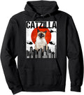 Japanese Catzilla Siamese Cat Artist T-Shirt - Graphic Print Unisex - T-Shirt, Sweatshirt, Hoodie