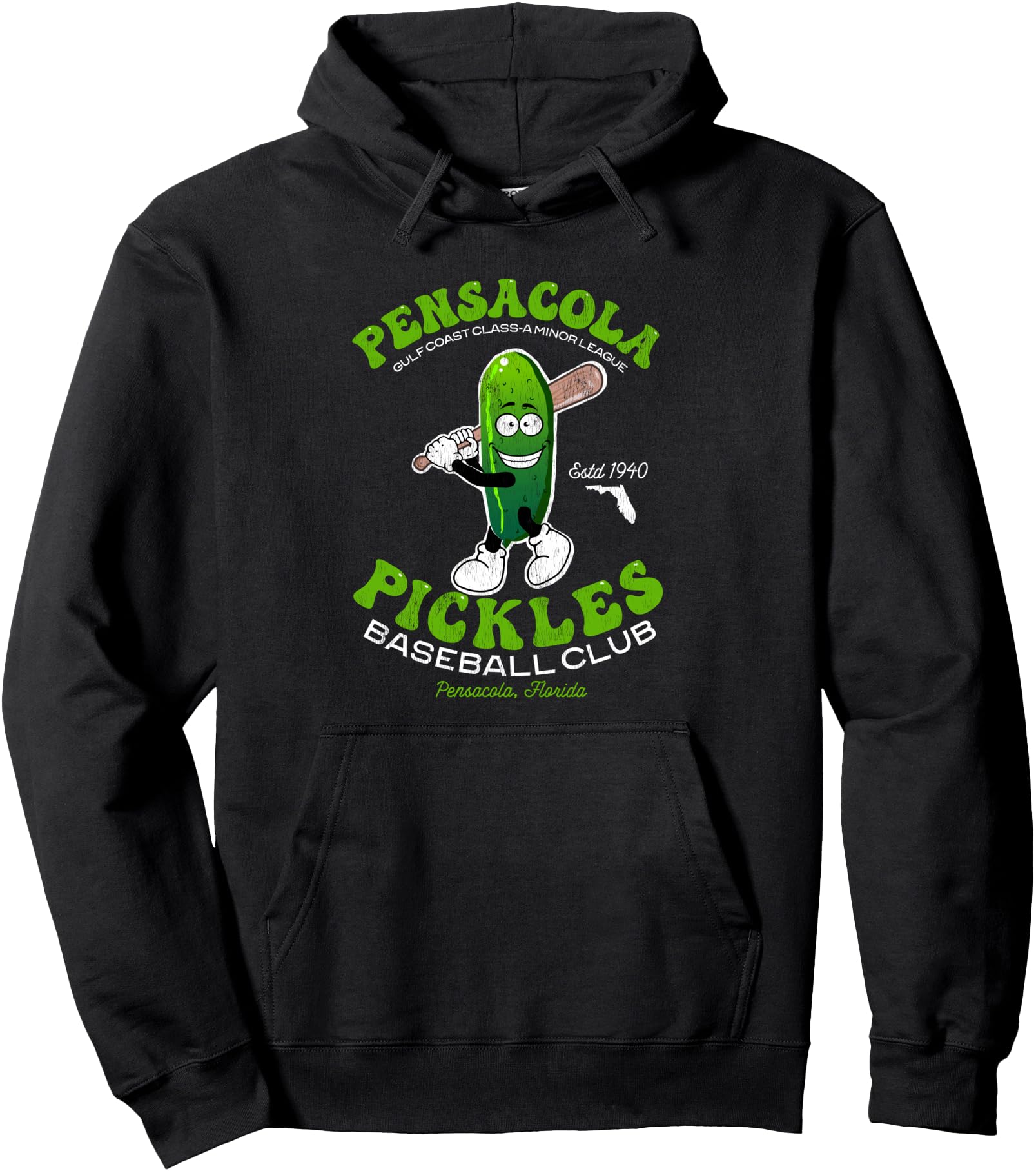 Handcrafted Pensacola Pickles Minor Sweatshirt - Trendy Graphic Men Women - T-Shirt, Sweatshirt, Hoodie