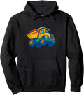 Original Cartoon Dump Truck Hoodie - Aesthetic Graphic for Adults - T-Shirt, Sweatshirt, Hoodie