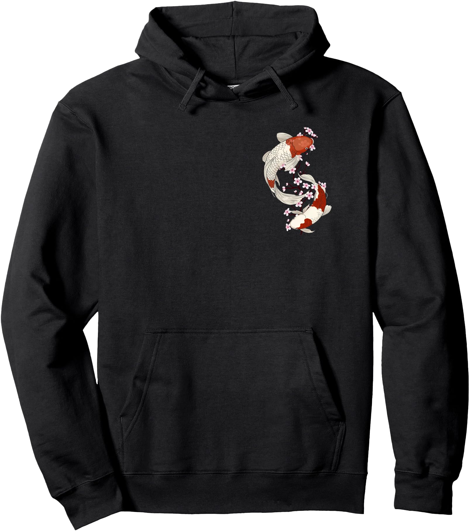 Japanese Koi Fish And Cherry Blossom T-Shirt - Streetwear Style Men Women - T-Shirt, Sweatshirt, Hoodie