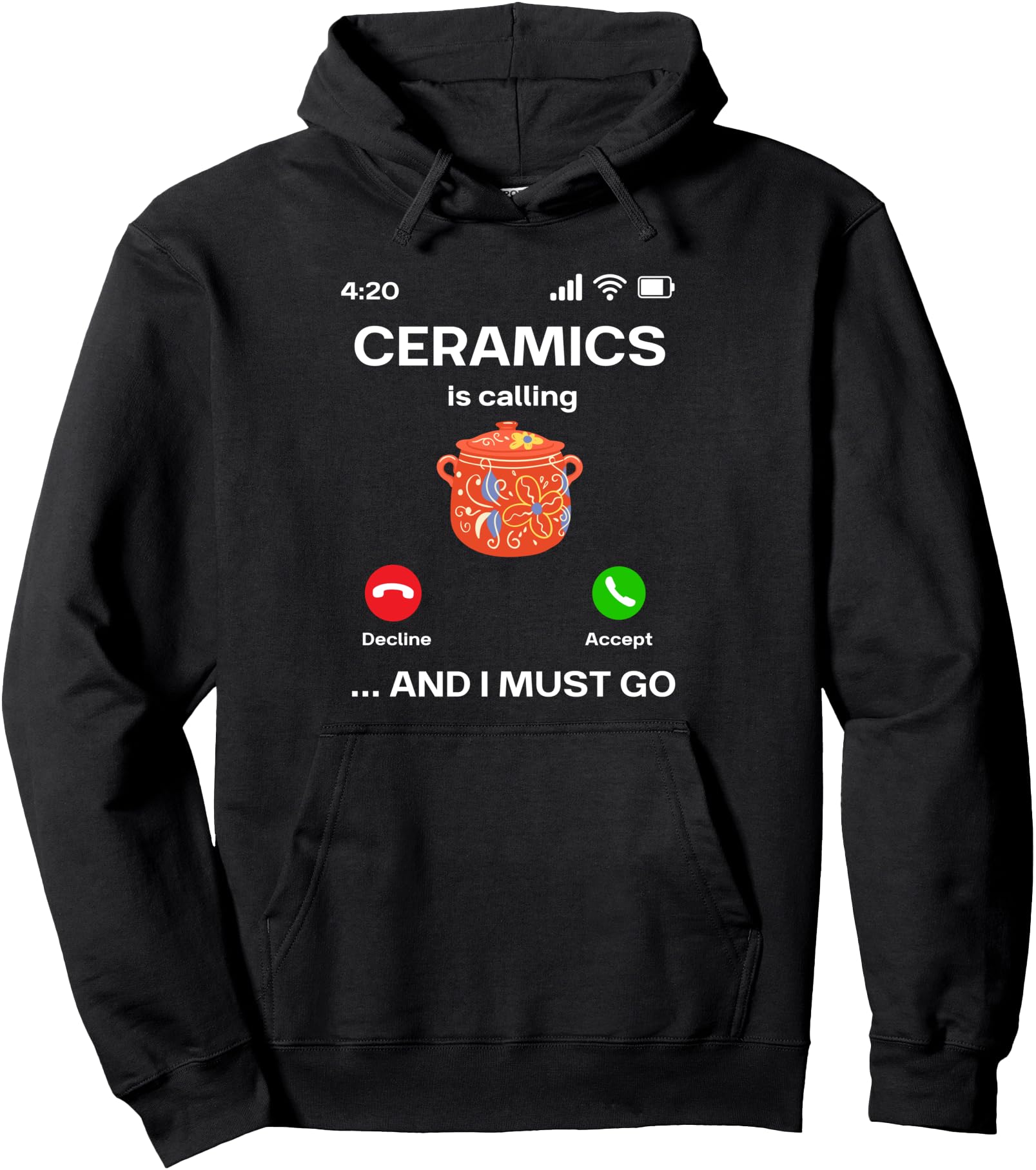 Authentic Ceramics Is Calling And I Must T-Shirt - Minimalist Print Unisex - T-Shirt, Sweatshirt, Hoodie